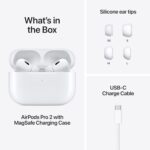 ایرپاد پرو ۲ نسل دوم اپل با شارژ USB-C – حذف نویز فعال تا ۲ برابر بیشتر، صدای فضایی شخصی‌سازی‌شده، حالت شفافیت - تصویر 5